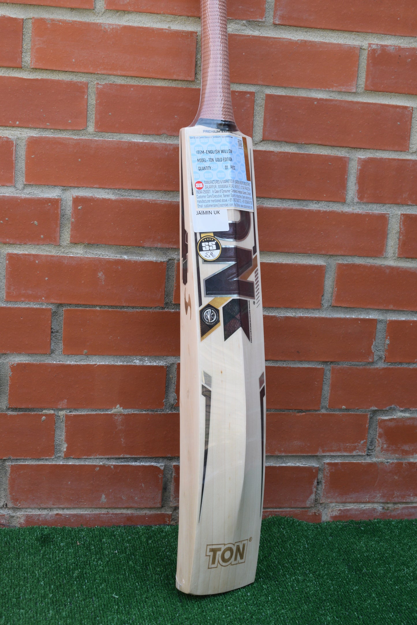 TON Gold Edition English Willow Cricket Bat