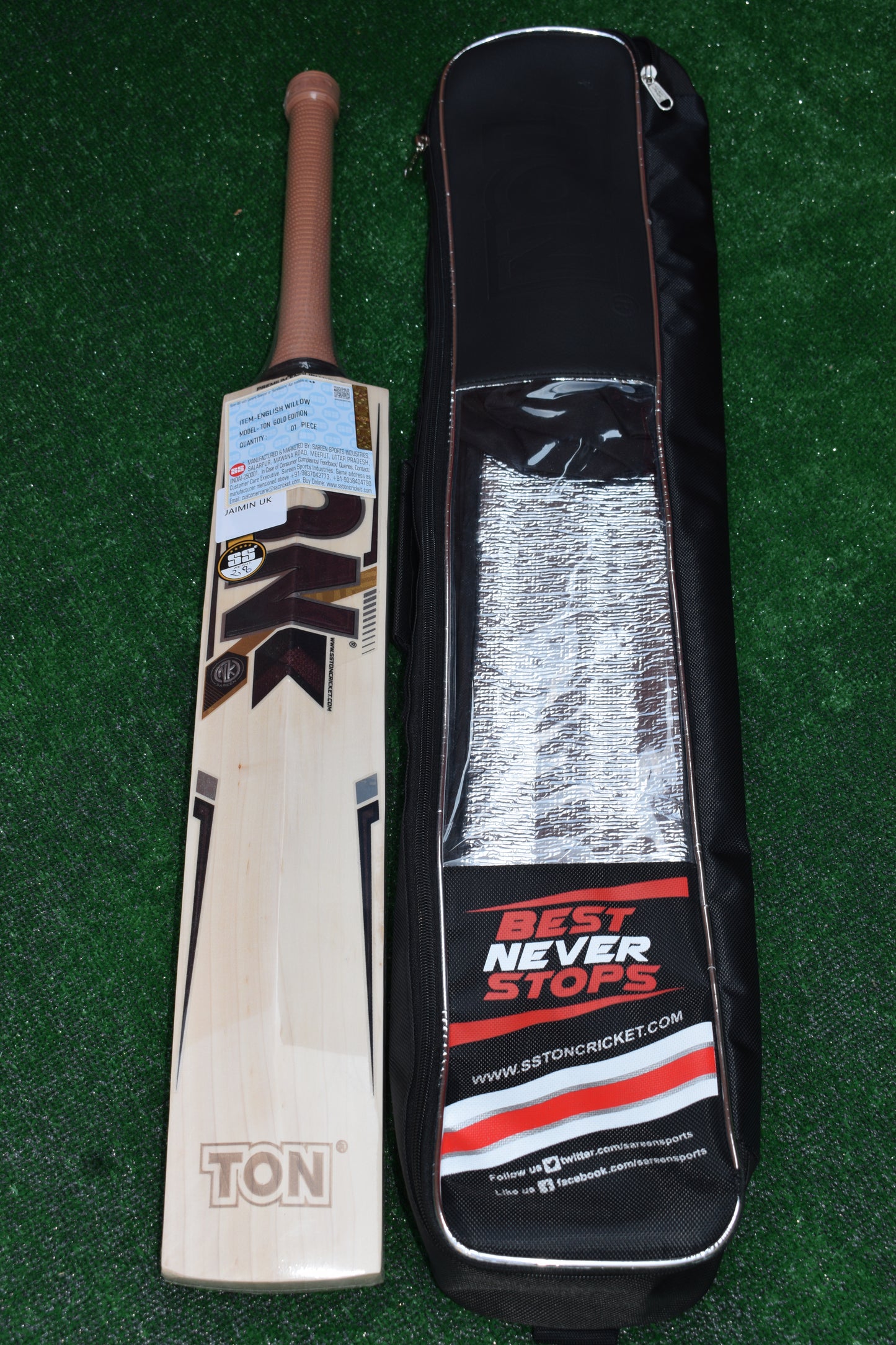TON Gold Edition English Willow Cricket Bat