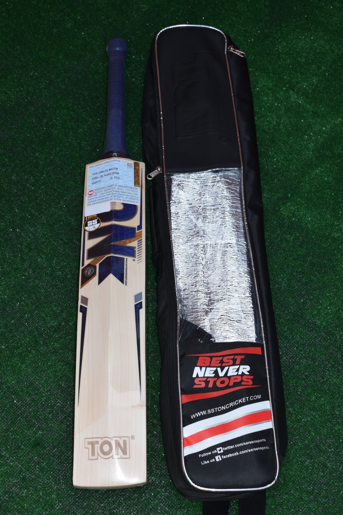 TON Player Edition English Willow Cricket Bat