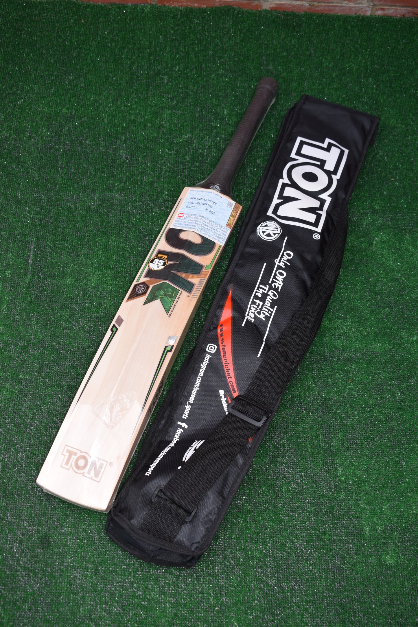 TON Power Plus English Willow Cricket Bat