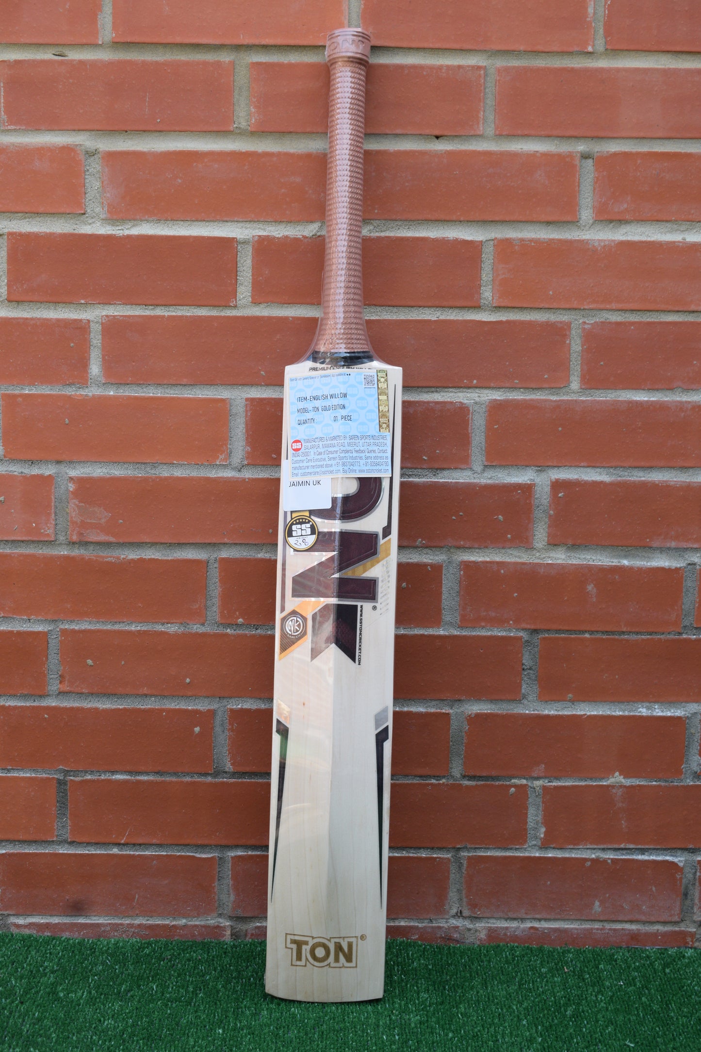 TON Gold Edition English Willow Cricket Bat